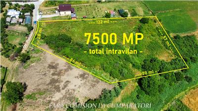 TEREN 7500 MP, PRETABIL DEZVOLTARE REZIDENTIALA